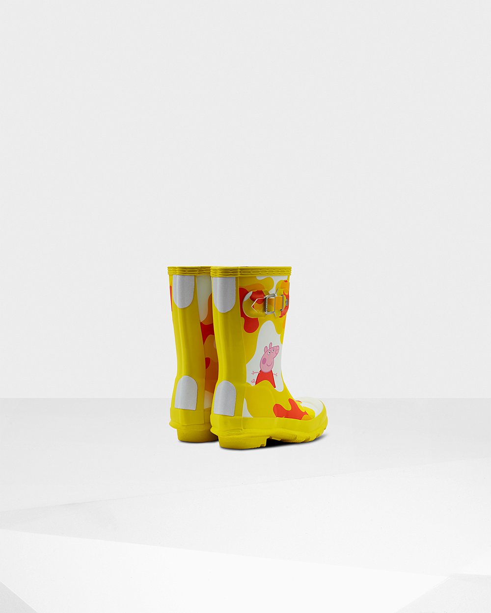 Botas de Lluvia Hunter Niños - Original Little Peppa Pig - Amarillos - DXUKJQN-24